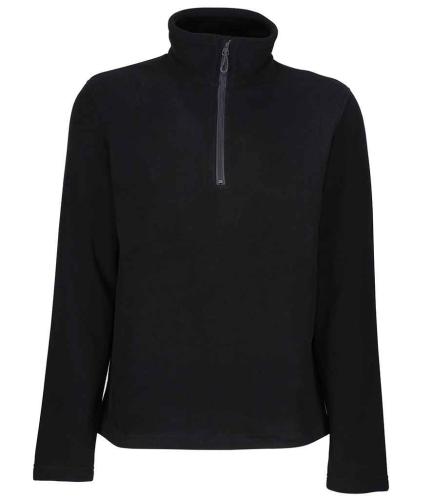 Regatta Honestly Made Recycled Half Zip Fleece - BLK - XL